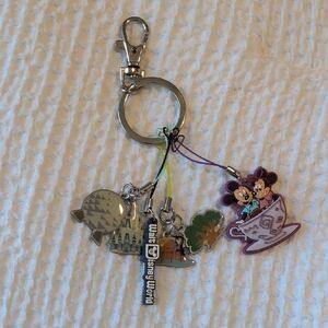 Disney World Keychain with Charms